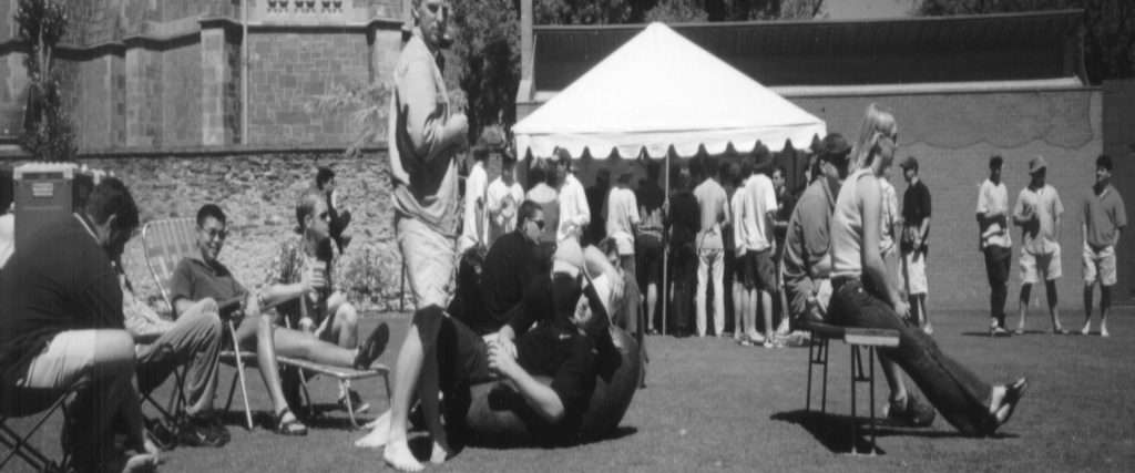 The drinks marquee at Marksenfest 1999
