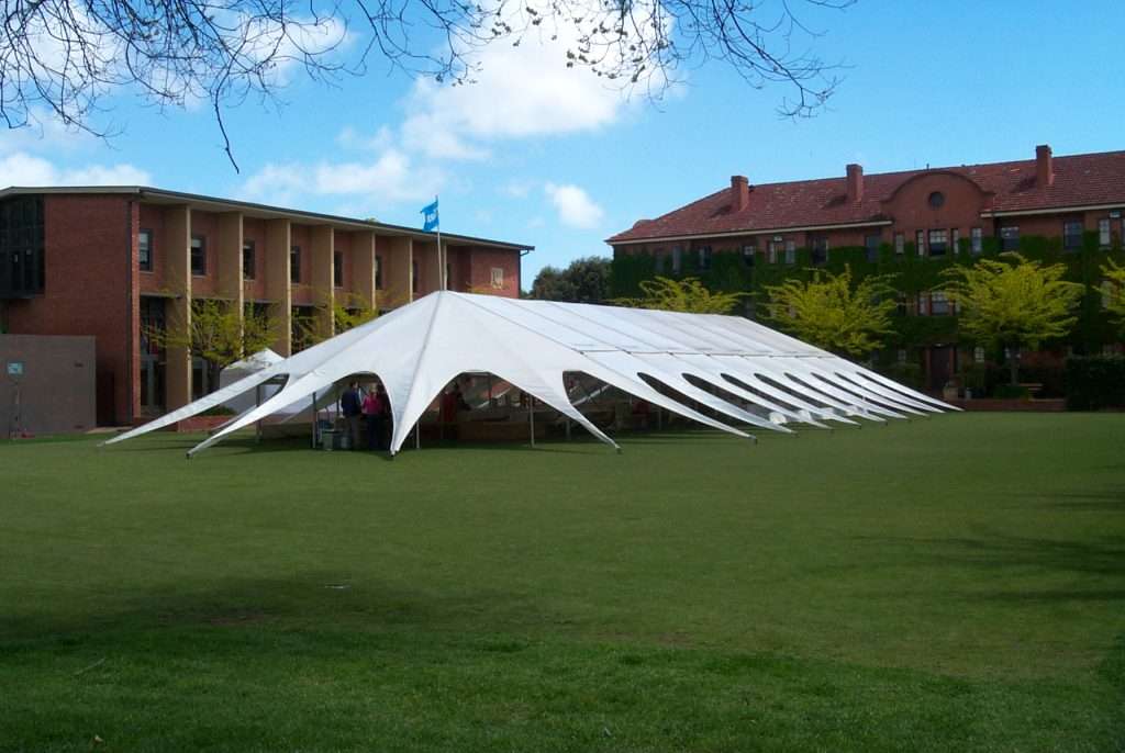 The Santos marquee at Marksenfest 2001