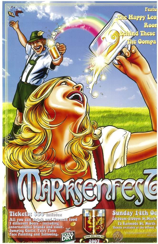 The 2007 Marksenfest poster