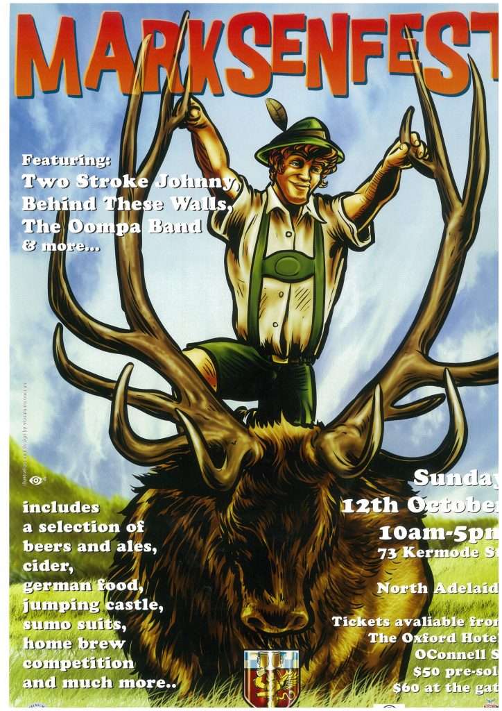 The 2008 Marksenfest poster